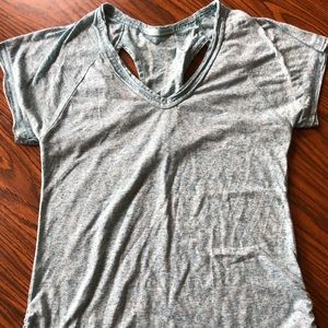 Blue heathered t-shirt